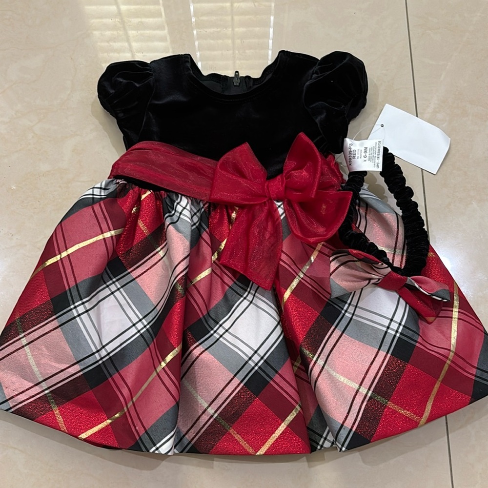Bonnie baby 6-9 months dress new with tags!!